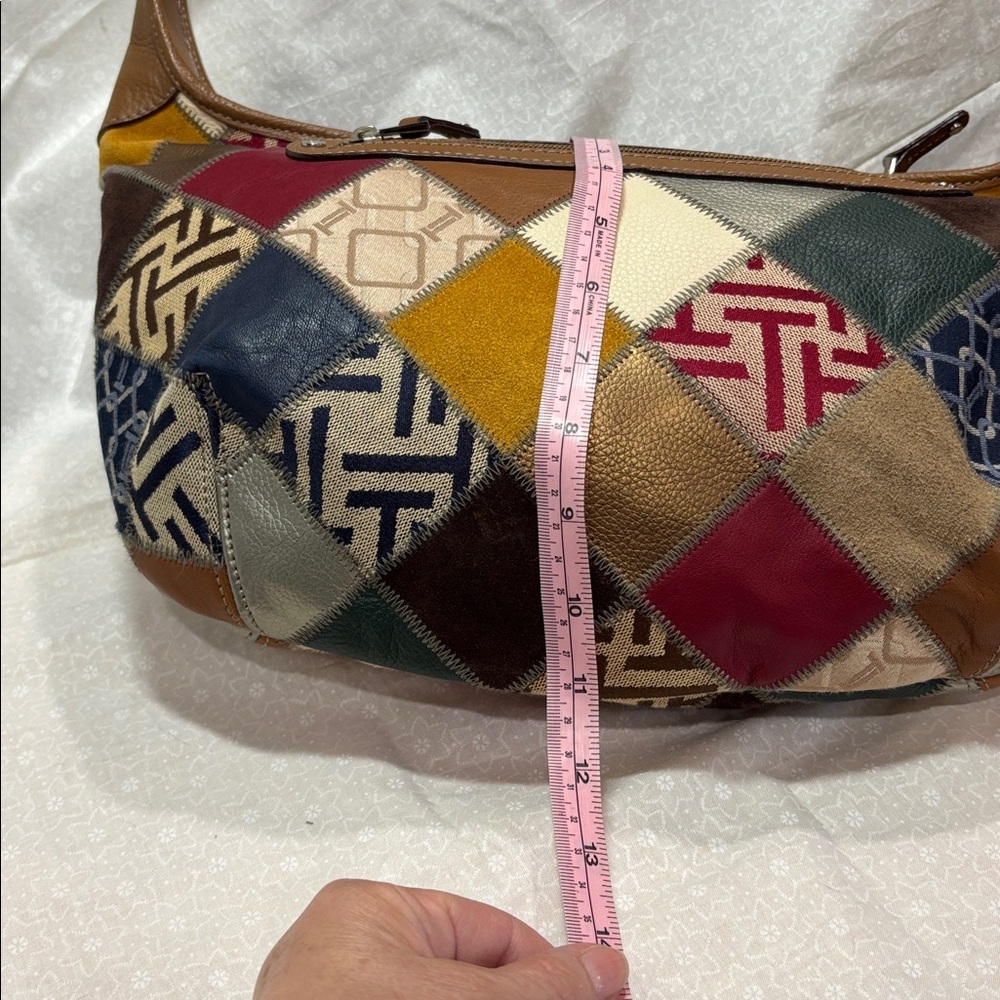 Tignanello Leather Patchwork Bag - image 6